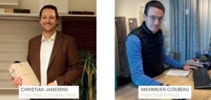 Christian Janssens et Maximilien Coilbeau franchisés Heytens