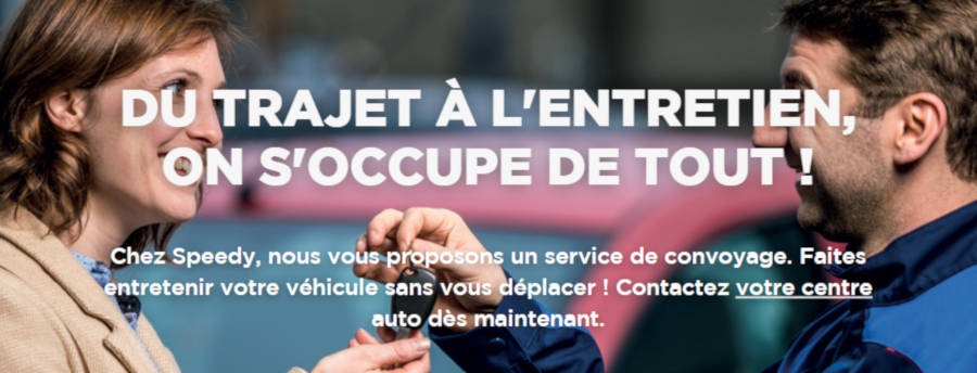 Le réseau Speedy lance un nouveau service de convoyage