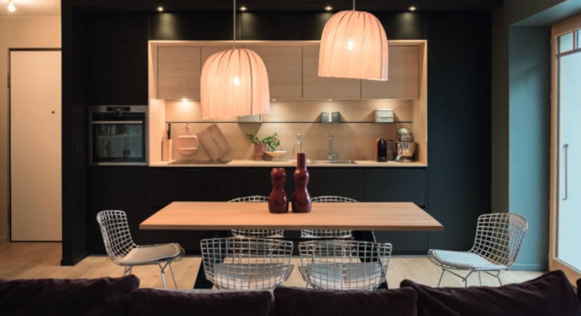 Une cuisine Mobalpa discrète qui ne passe pas inaperçue