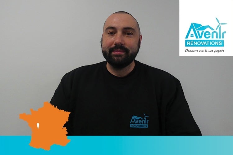 Guillaume Roupin, Avenir Rénovations à Poitiers