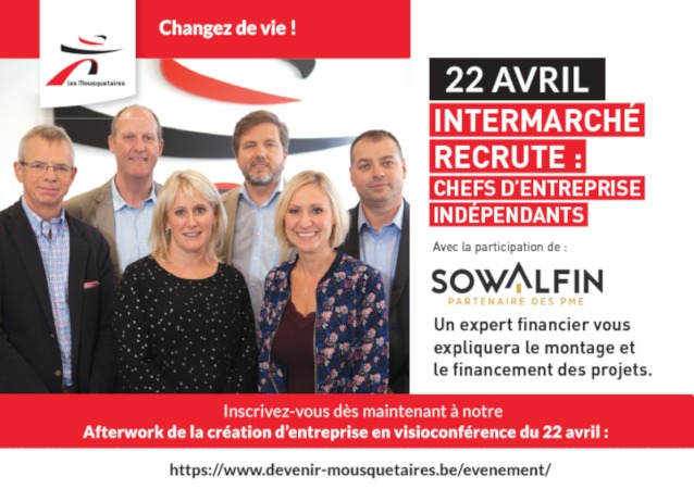 Intermarché tiendra son prochain webinaire le 22 avril 2021
