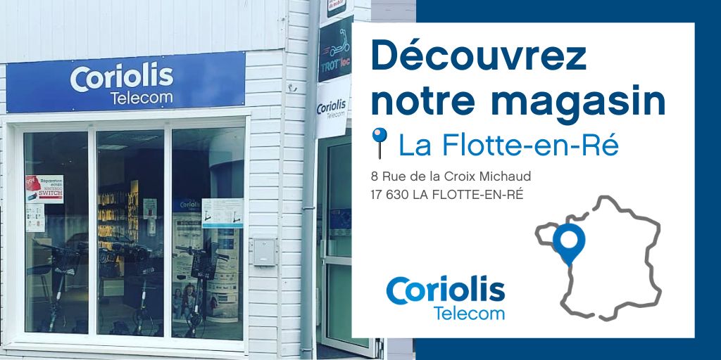 Le réseau Coriolis Télécom débarque à La Flotte En Ré