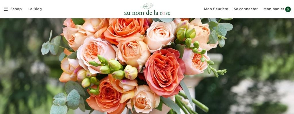 Au Nom de la Rose dispose d’un nouveau site e-commerce