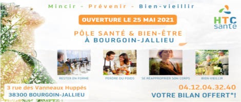 L’enseigne HTC Santé débarque à Bourgoin Jallieu