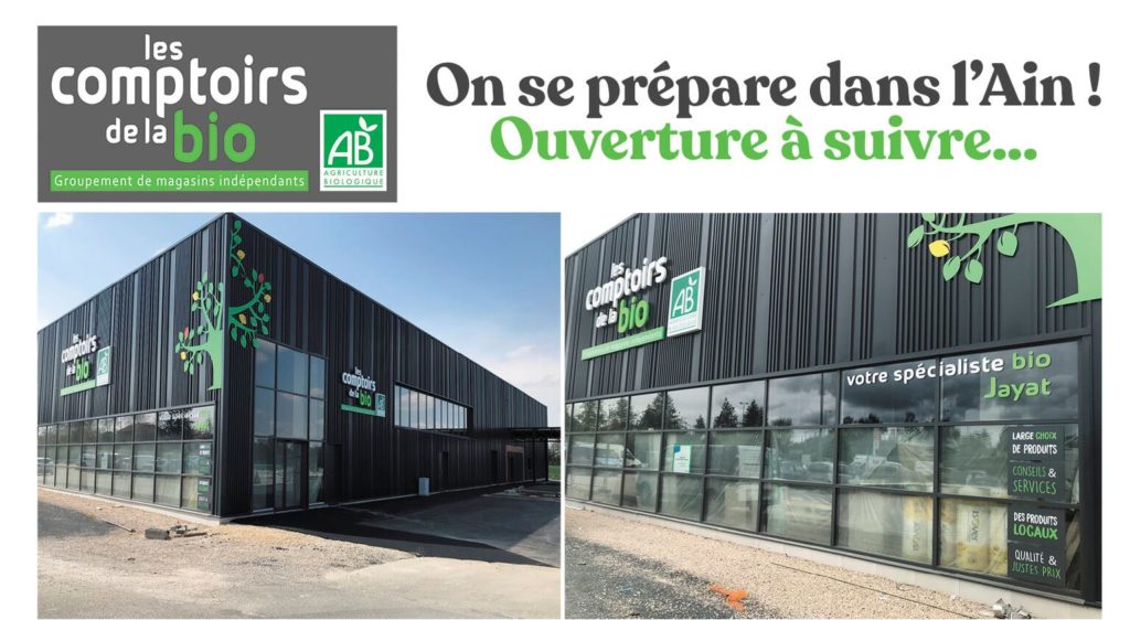 Les dernières ouvertures du réseau Les Comptoirs de la Bio