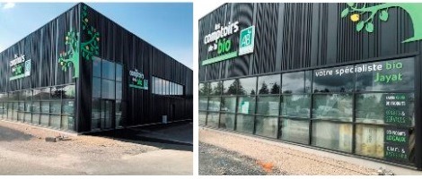 Les dernières ouvertures du réseau Les Comptoirs de la Bio