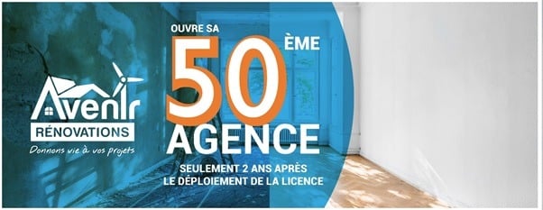 Le réseau Avenir Rénovations ouvre sa 50ème agence