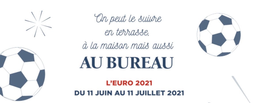 Les matchs de l’Euro 2021 diffusés au sein des pubs du réseau Au Bureau