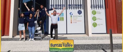 Le réseau Bureau Vallée ouvre un nouveau magasin à Beaucaire