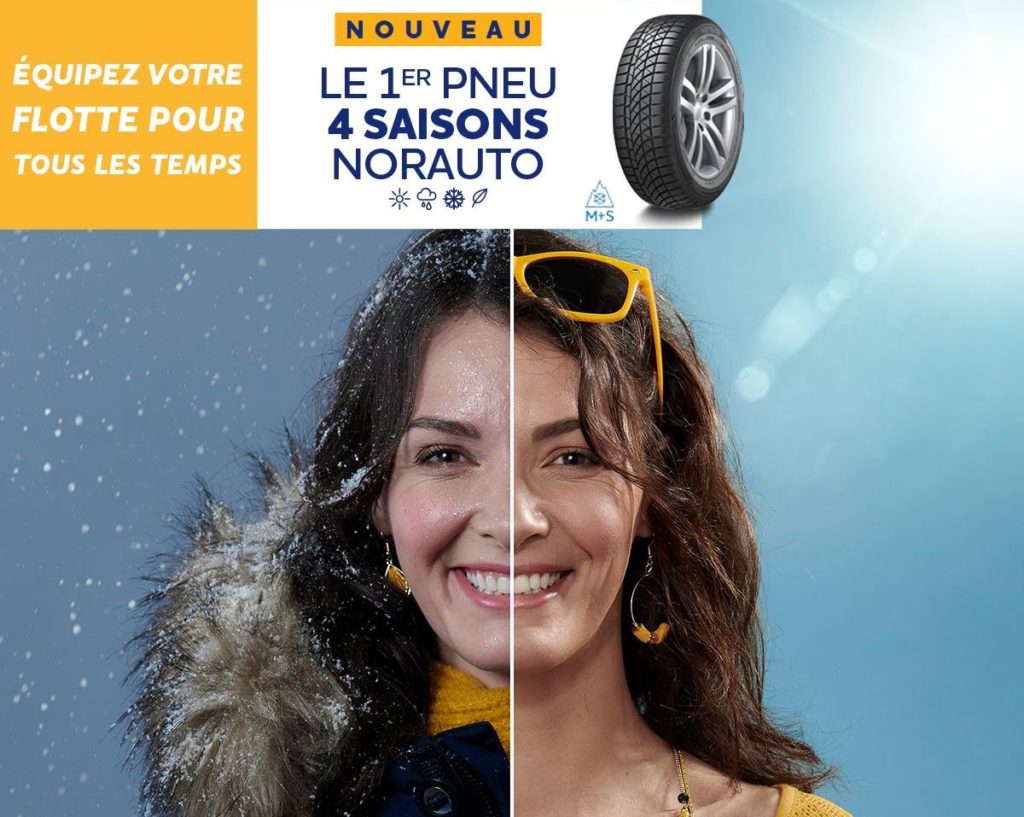 Le réseau Norauto lance son nouveau pneu 4 Saisons