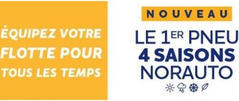 Le réseau Norauto lance son nouveau pneu 4 Saisons