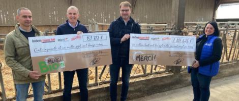 Le réseau Intermarché reverse une importante prime aux éleveurs laitiers