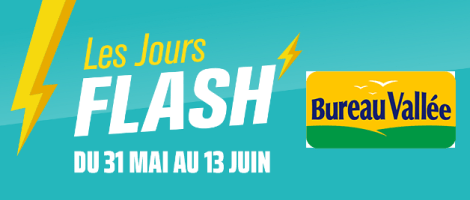 La franchise Bureau Vallée lance Les Jours Flash pour les pros !