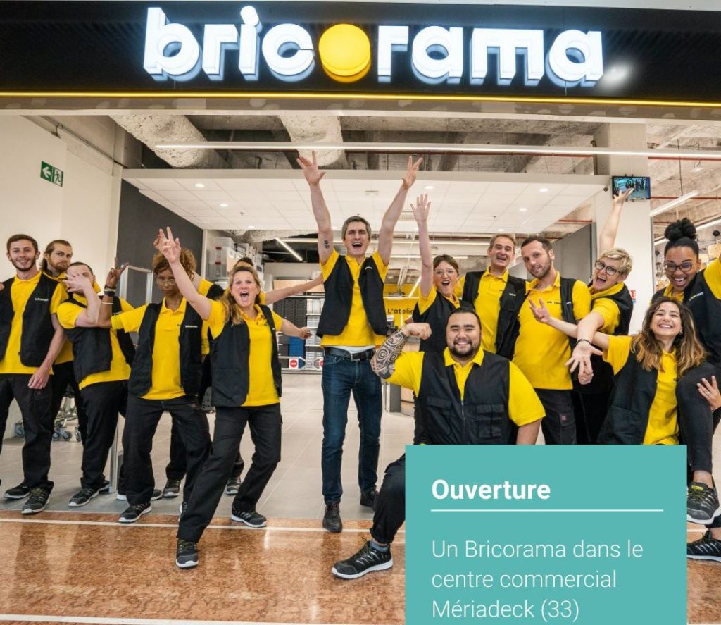 Le réseau Bricorama s’installe dans un centre commercial de Bordeaux