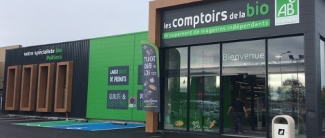 On parle du réseau Les Comptoirs de la Bio dans un reportage TV