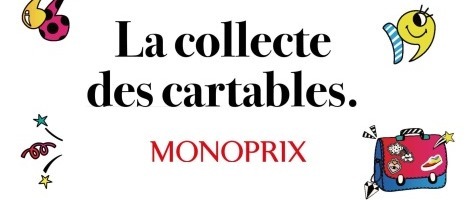 Le réseau Monoprix reprend les cartables et sacs dans 181 magasins