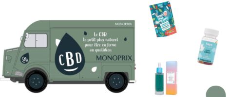 Le réseau Monoprix lance une gamme de produits à base de CBD