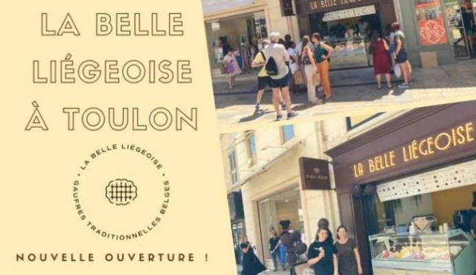 Une nouvelle boutique La Belle Liégeoise voit le jour à Toulon
