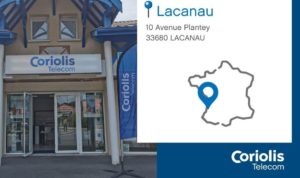 Coriolis Télécom implante un nouveau magasin à Lacanau