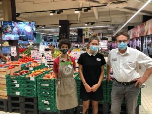 Intermarché Hyper Menton St Roman dit NON au gaspillage alimentaire