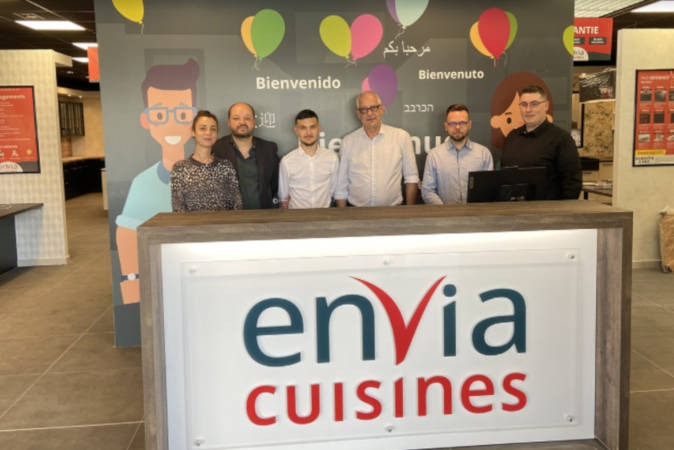 Un nouveau magasin Envia Cuisines s’implante à Vannes