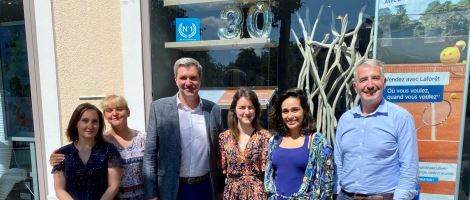 Des franchisés Laforêt ouvrent leur seconde agence après 2 ans d’activité