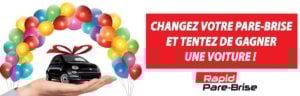 Le réseau Rapid Pare-Brise lance un jeu avec une voiture à la clé