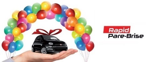 Le réseau Rapid Pare-Brise lance un jeu avec une voiture à la clé