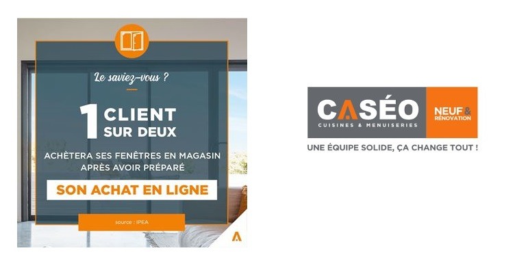 Le réseau Caséo permet de préparer son achat de fenêtres en ligne