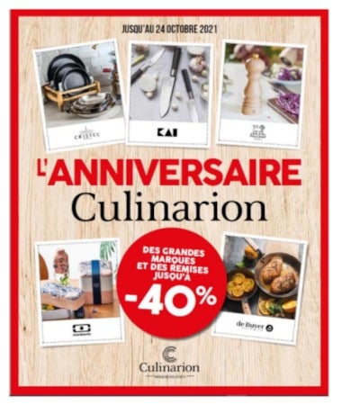 Au programme du réseau Culinarion : Ouverture & Festivité