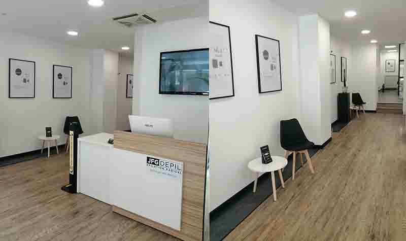 Franchise JFG Dépil, intérieur centre