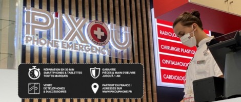Nouvelle ouverture parisienne pour l’enseigne Pixou Phone Emergency