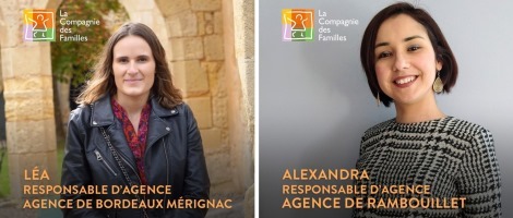Le réseau La Compagnie des Familles accueille Léa et Alexandra