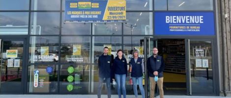 Le réseau Bureau Vallée débarque à Caudebec-lès-Elbeuf