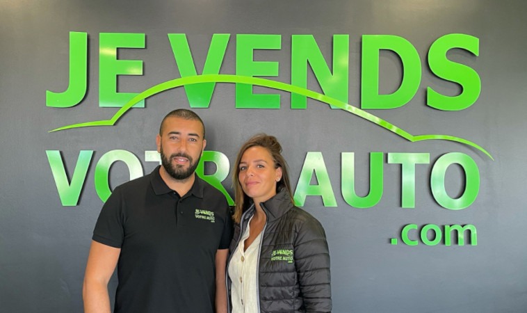 Un couple d’entrepreneurs ouvre une agence Je Vends Votre Auto à Béziers