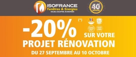 Nouvelle publicité du réseau IsoFrance Fenêtres & Energies en vidéo !
