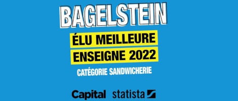 La franchise Bagelstein reconnue meilleure marque de sandwicherie 2022