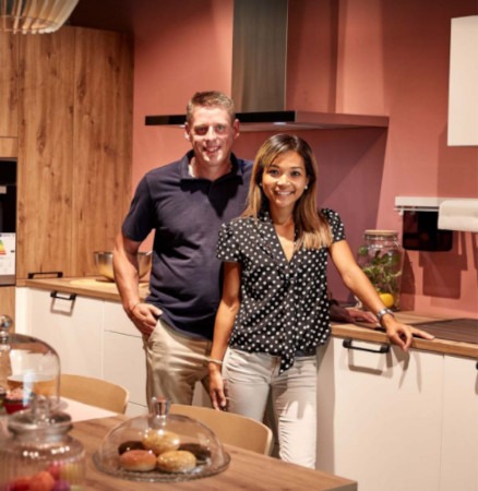 Saya et Christophe, nouveaux franchisés SoCoo’c à Melun