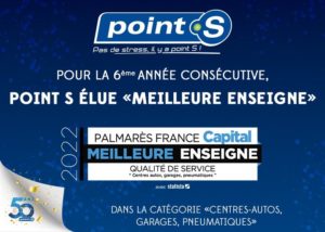 La franchise Point S décroche le prix de « Meilleure Enseigne »