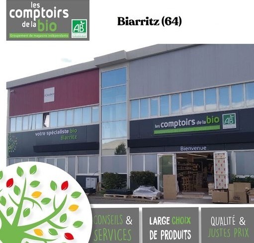 Nouvelle ouverture pour le réseau Les Comptoirs de la Bio à Biarritz