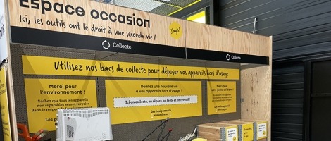 Le réseau Bricorama récompensé pour son espace : Occasion du bricolage