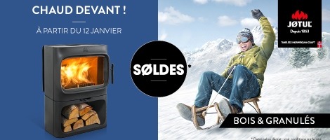 Le réseau Jøtul lance des soldes sur une sélection de produits