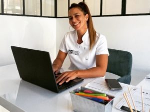 JFG Dépil souhaite la bienvenue à son adhérente Céline Ynesta