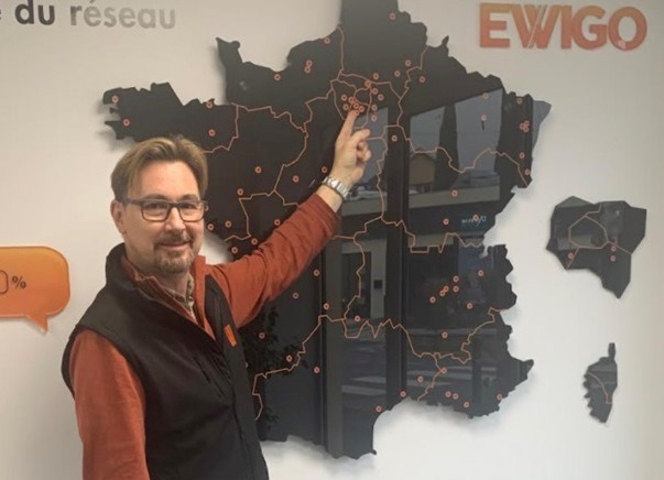 Denis Mazzei, franchisé Ewigo à Palaiseau
