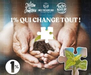 Les Comptoirs de la Bio soutient « 1 % for the Planet »