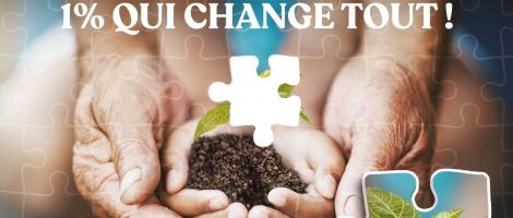 Le réseau Les Comptoirs de la Bio soutient « 1 % for the Planet »