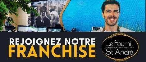 Le Fournil Saint André recherche son futur franchisé de Laval