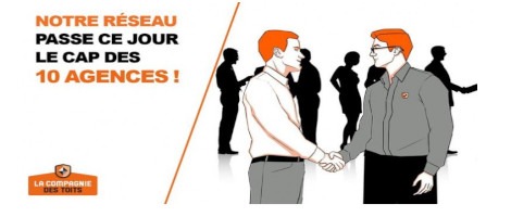 Le réseau La Compagnie des Toits passe le cap des 10 agences