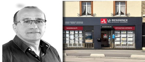 Une nouvelle agence immobilière La Résidence à Stains en Seine-Saint-Denis