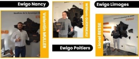 Des franchisés renouvellent leur confiance en Ewigo pour 6 ans de plus